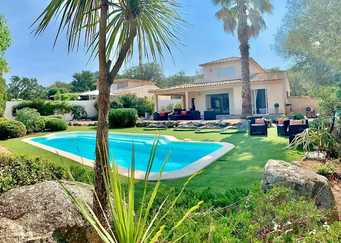 Casamirafio à Palombaggia Piscine Chauffée Et 8 à 9 Personnes Villa Porto-Vecchio (Corsica)