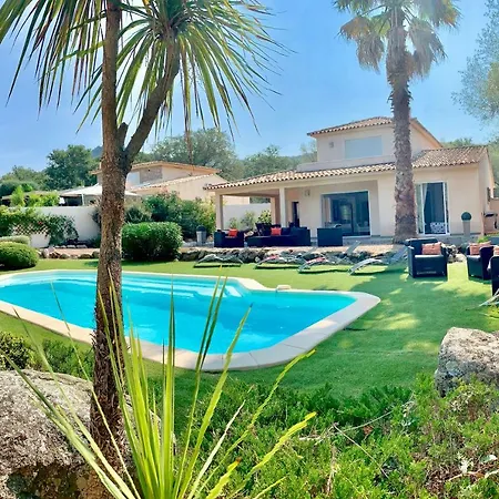 Casamirafio à Palombaggia Piscine Chauffée Et 8 à 9 Personnes Villa Porto Vecchio